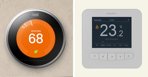 HVAC thermostat display units - Heating, Ventilation and Air Conditioning