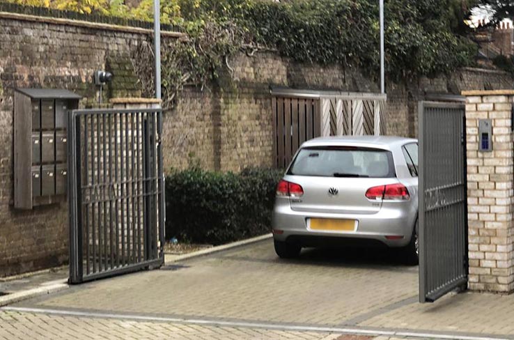 Automated gate entry system