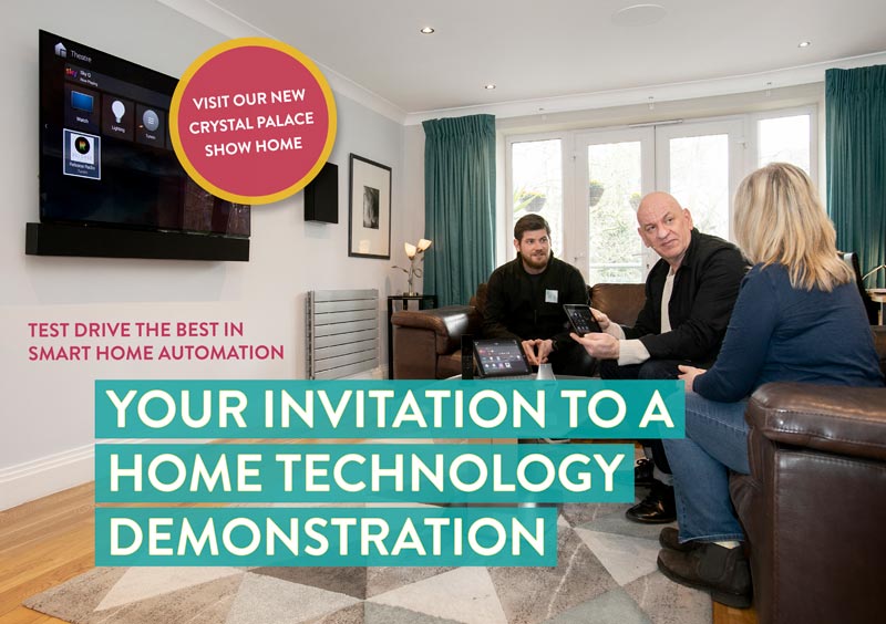 Home automation demo show home, Crystal Palace