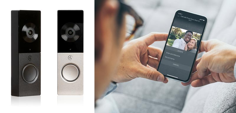 Smart doorbells & mobile app