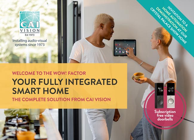CAI Vision Home Automation brochure cover