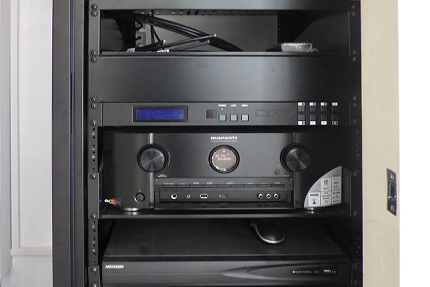 A/V racking and amplifier, smart home Dulwich